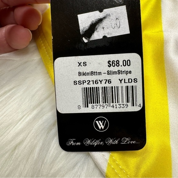 NWT Wildfox Slim Stripe Bikini Bottom size XS - Picture 7 of 9